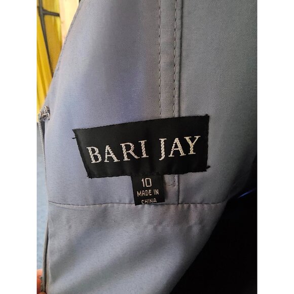 Bari Jay Blue Sequin Spaghetti Strap - Picture 4 of 4